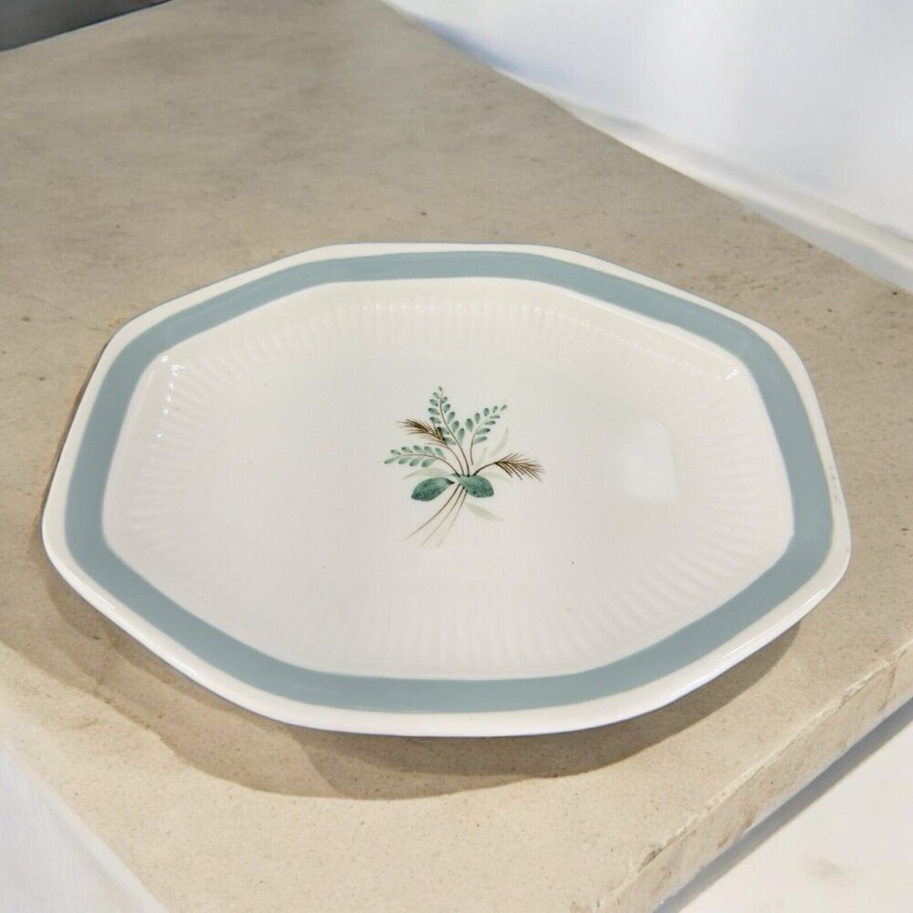 Antique Adams Fairmont Micratex Porcelain England Ceramic Serving Tray Dish 7.5”